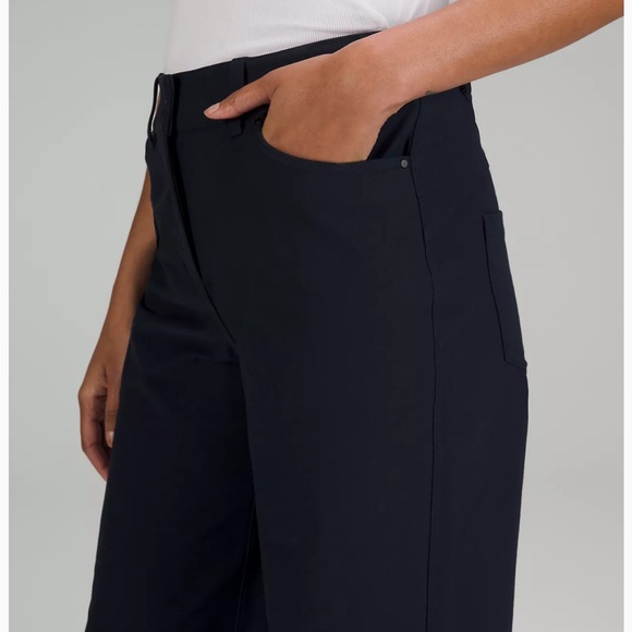 Lululemon City Sleek 5 Pocket High-Rise Wide Leg Pant Full Length ANacy - Picture 4 of 5